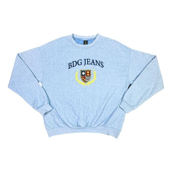 BDG Jeans x Urban Outfitters Embroidered Crew Neck Sweatshirt - Size S/M - Picture 1 of 5